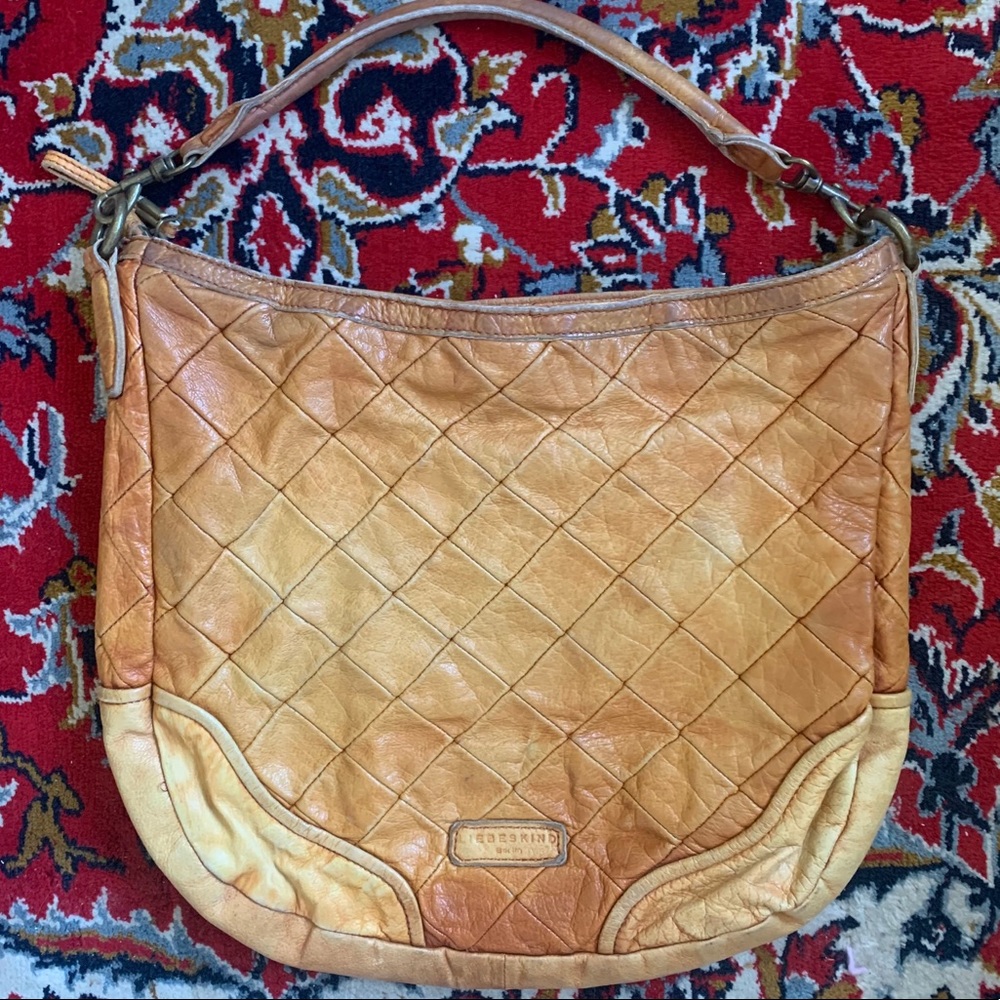 👜RARE Vintage Leather Liebeskind Shoulder Bag